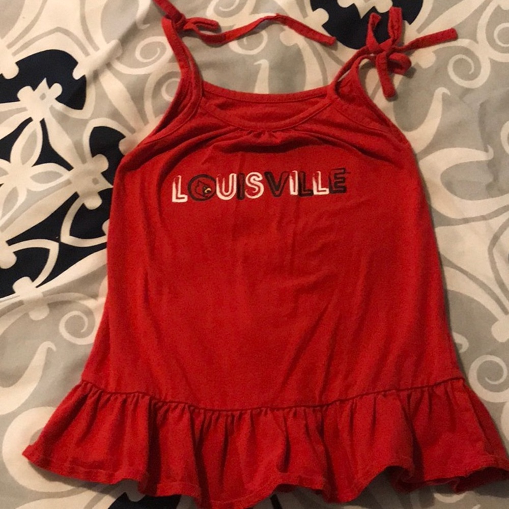 Cute little girls Louisville tank top
